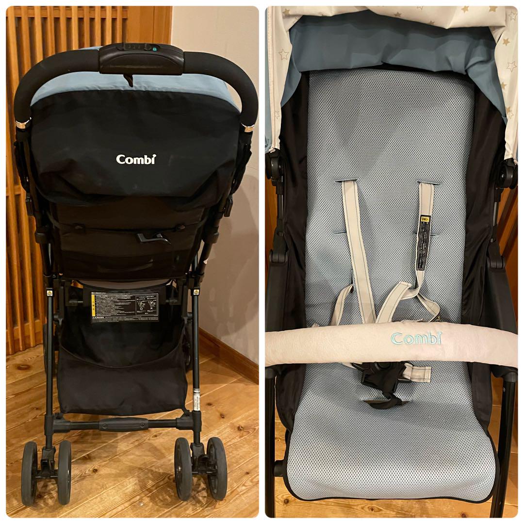 コンビ combi Acbee JM アクビィ ライトブルー ベビーカー