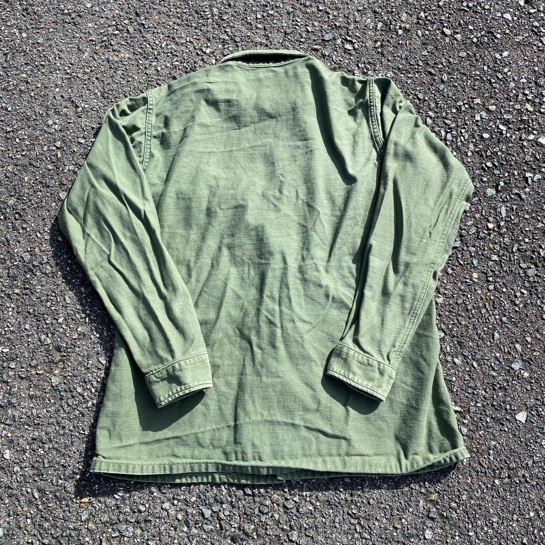 60's 70's us army ユーティリティシャツ　og107