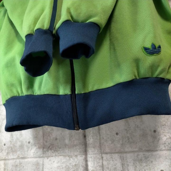 激レア adidas アディダス 西ドイツ デサント トラックジャケット 緑 紺 - メルカリ 激レア adidas アディダス 西ドイツ デサント トラックジャケット 緑 紺 - メルカリ