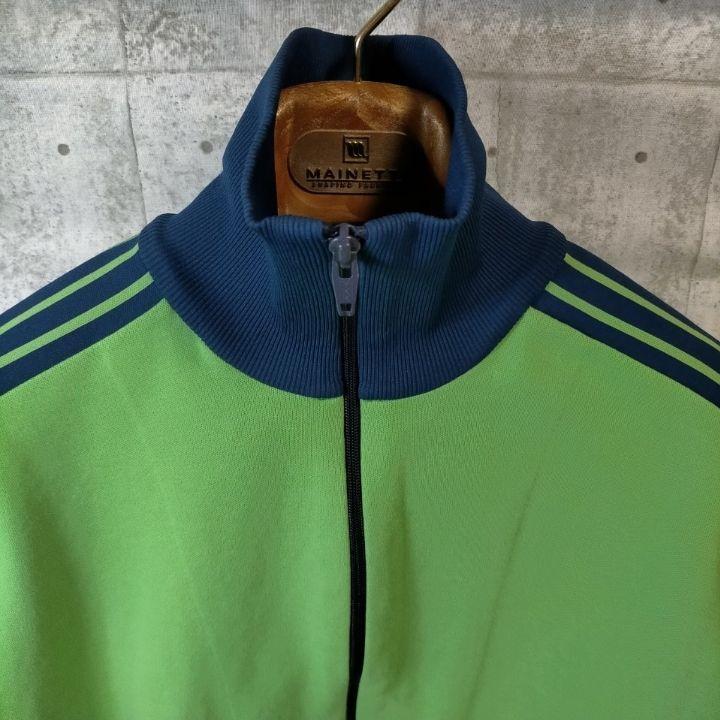激レア adidas アディダス 西ドイツ デサント トラックジャケット 緑 紺 - メルカリ 激レア adidas アディダス 西ドイツ デサント トラックジャケット 緑 紺 - メルカリ
