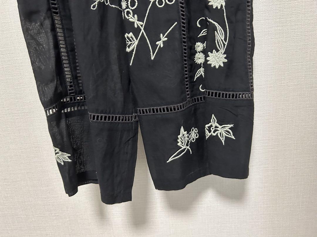 TODAYFUL Embroidery Patchwork Trousers