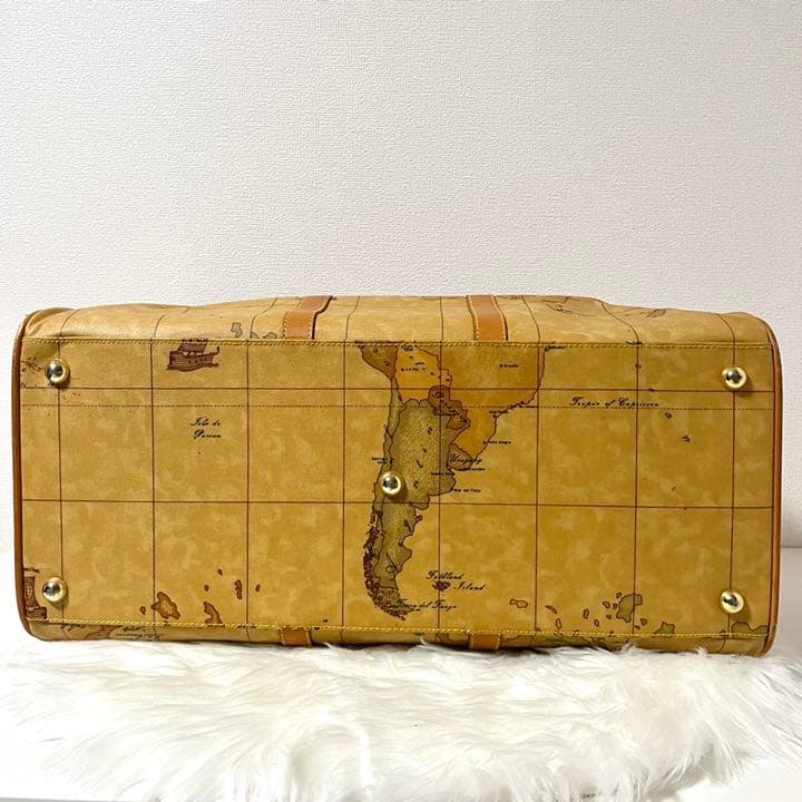 プリマクラッセ 2way ボストンバック 旅行バッグ 世界地図柄