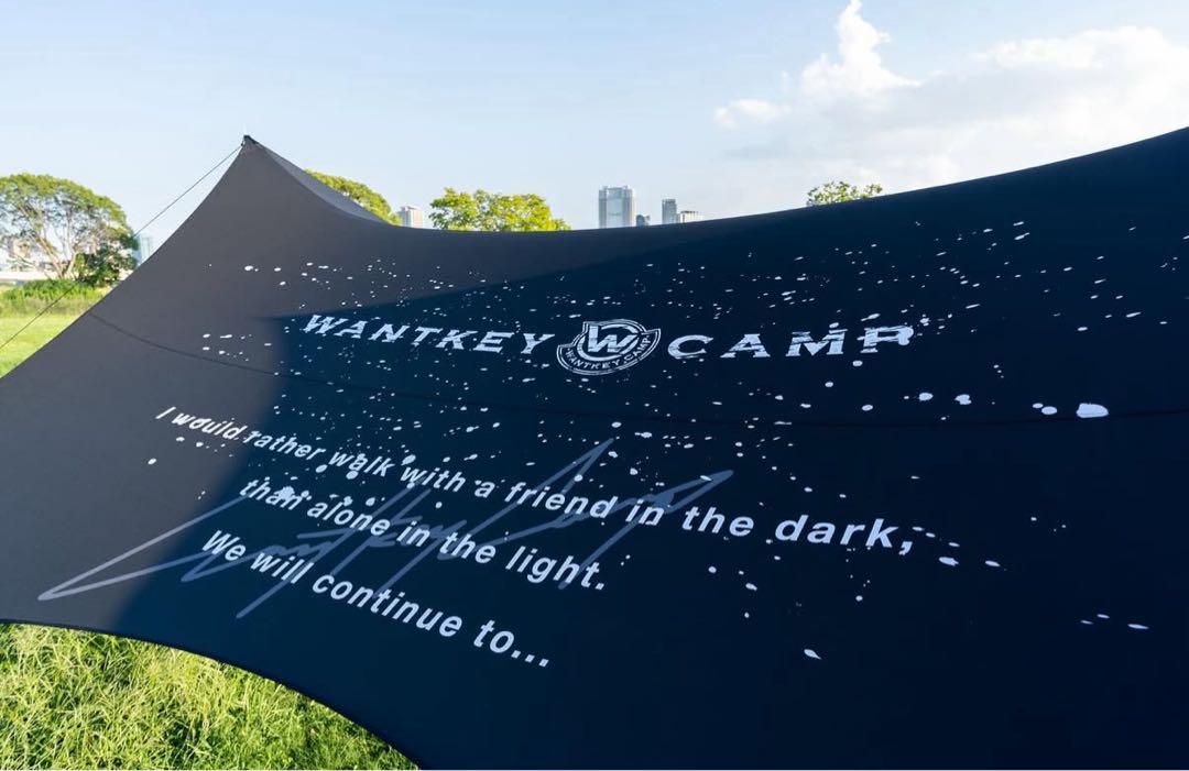 Mac one WANTKEY CAMP タープ