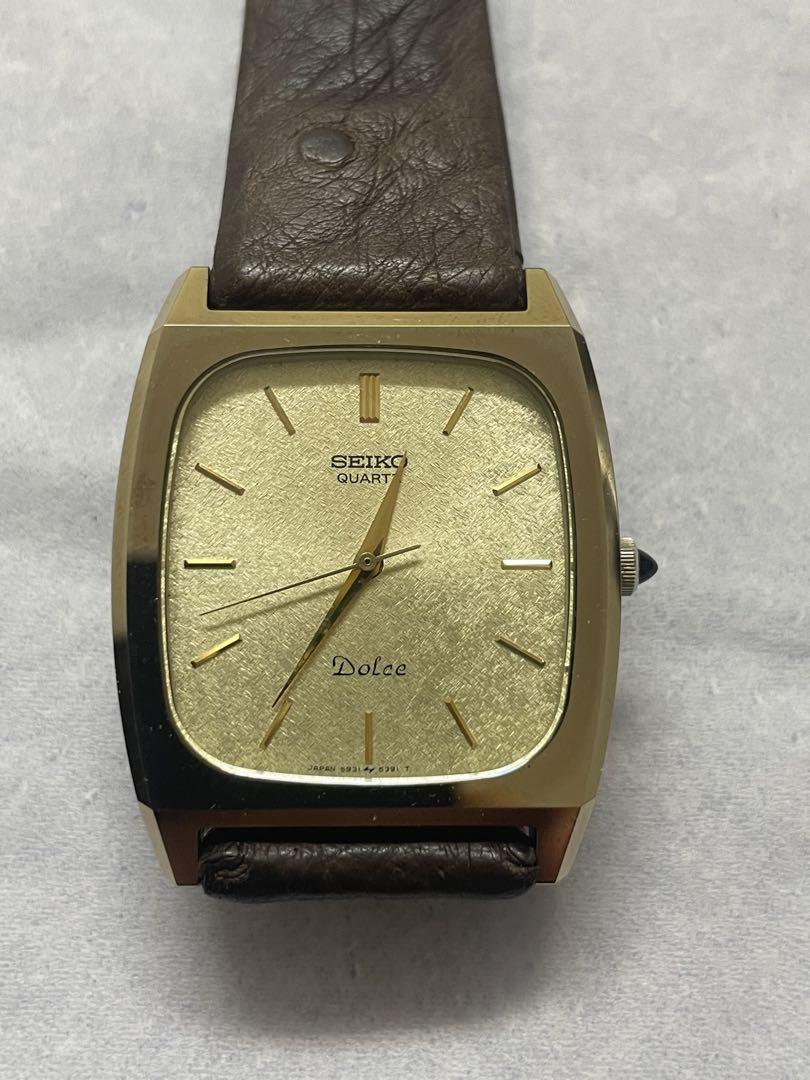 電池新品／SEIKO DOLCE cal.5931セイコー ドルチェ 日本製