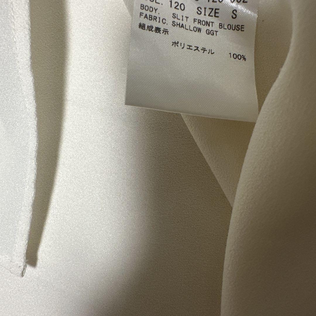 Theory SLIT FRONT BLOUSE SHALLO GGTブラウス Theory SLIT FRONT BLOUSE SHALLO GGTブラウス - メルカリ