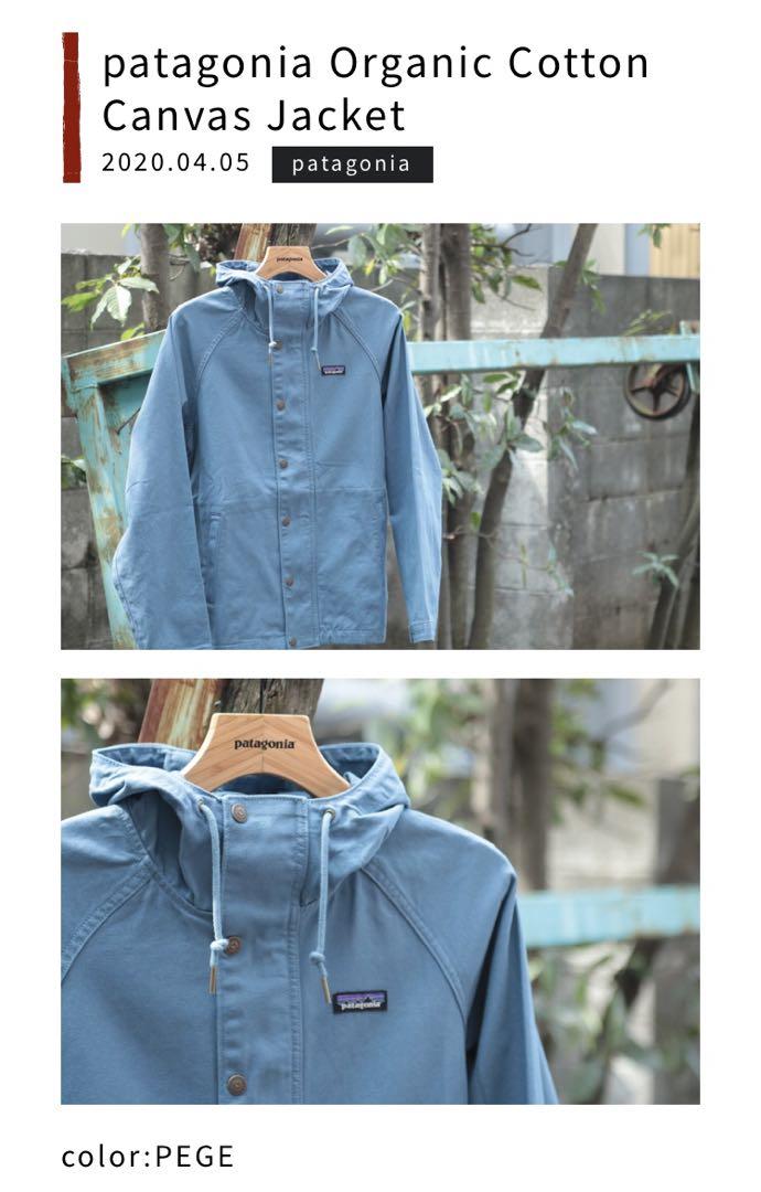 patagonia オーガニックコットン キャンバスジャケットM