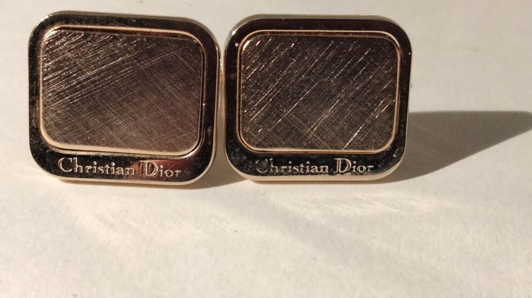 箱付き✨　Dior　Christian Dior　クリスチャンディオール　カフス 送料無料！Christian Diorクリスチャンディオール/カフスボタン