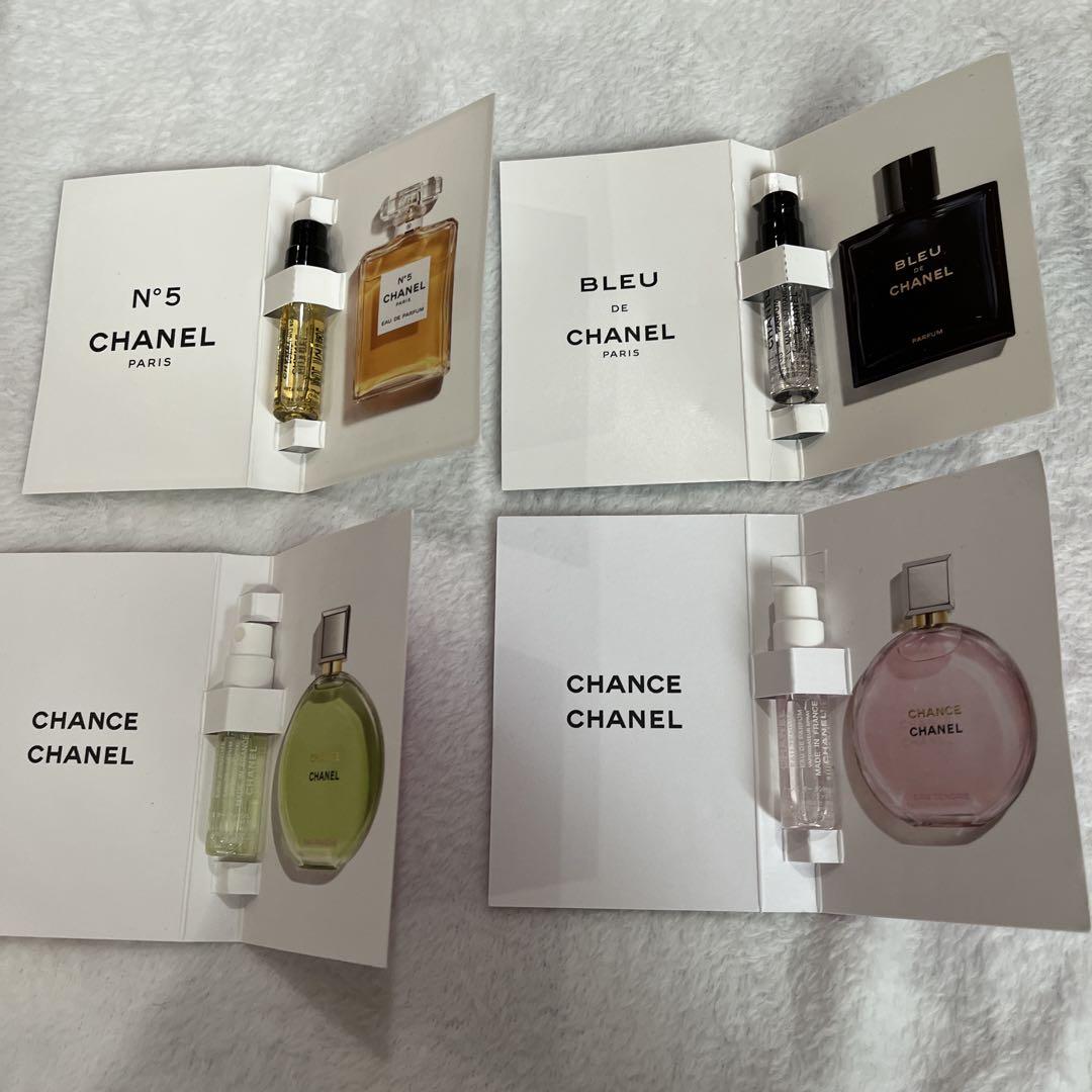 CHANEL BLEU & CHANCE サンプル16点セット CHANEL BLEU & CHANCE サンプル16点セット