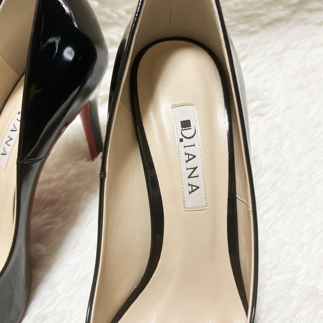 【極美品】DIANA ダイアナヒール パンプス U19207 23.5㎝