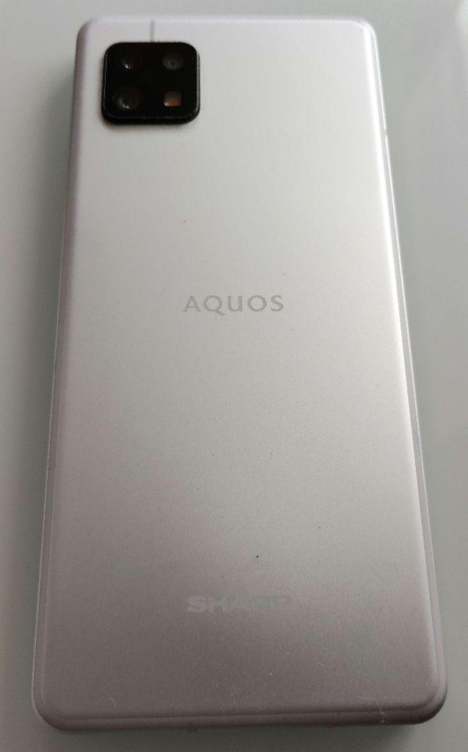 AQUOS sense6s SH-RM19s シルバー(スマホケース付）