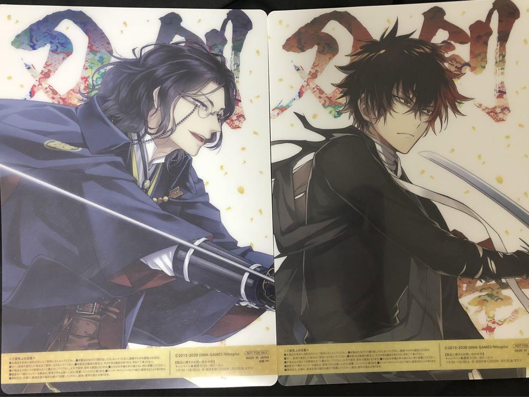 新品★刀剣乱舞【肥前忠広＆南海太郎朝尊】ファミマ★5周年★クリアポスター★セット 新品☆刀剣乱舞☆ファミマ☆5周年☆クリアポスター☆13点セット