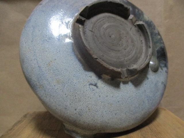 【オープニング大セール】 古唐津朝唐双耳古皿 美術品・アンティーク I31-2 古箱付き 工芸品