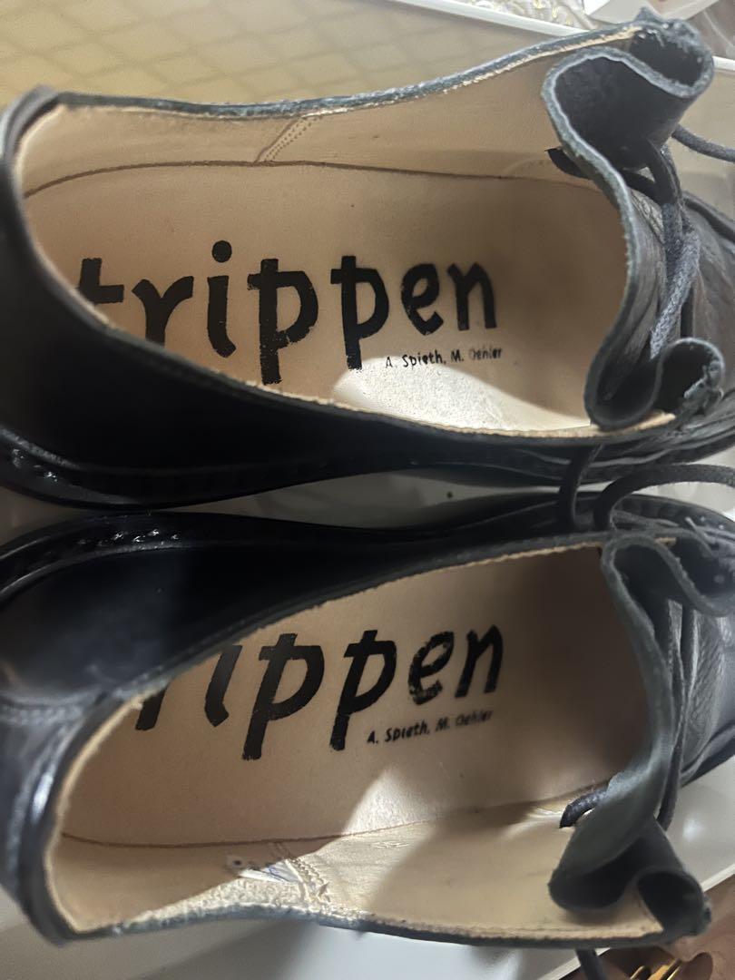靴 Trippen golbet f (black waw/black sat)39