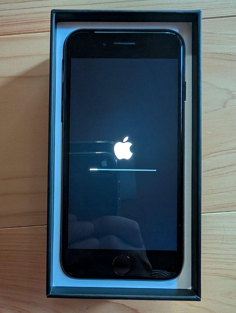 【美品】SIMフリー　iPhone 7 ジェットブラック　128GB 美品】SIMフリー iPhone 7 ジェットブラック 128GB