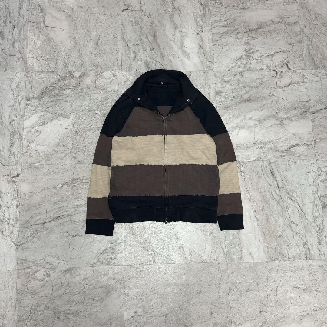 【archive】90s patchwork full zip jacket