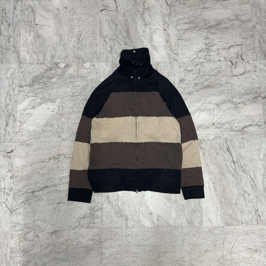 【archive】90s patchwork full zip jacket