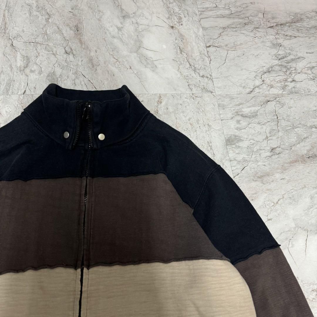 【archive】90s patchwork full zip jacket