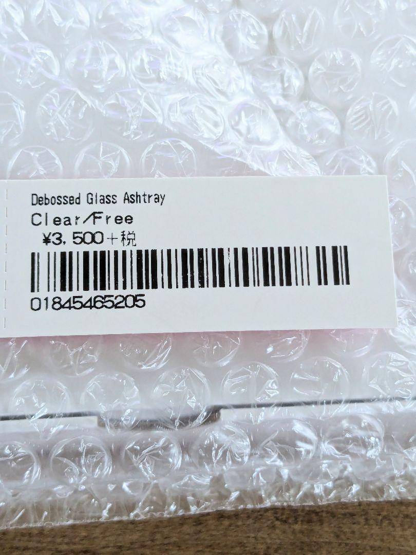 新品未開封 20ss Supreme Glass Ashtray アッシュトレー
