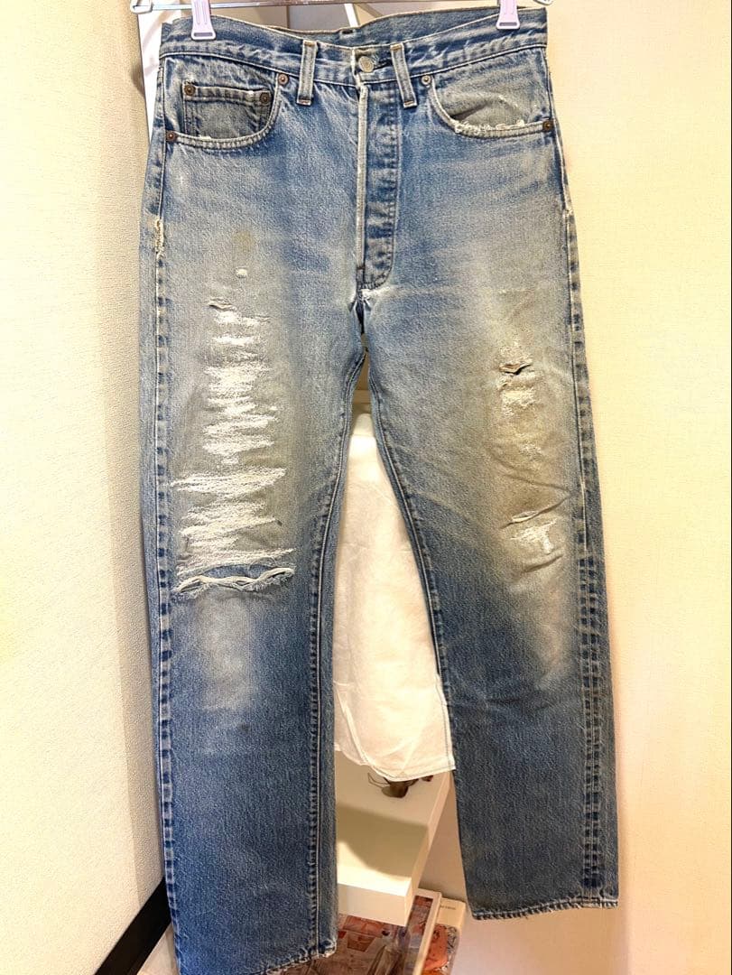 Levis VINTAGE 501 red line 赤耳 オリジナル 米国製