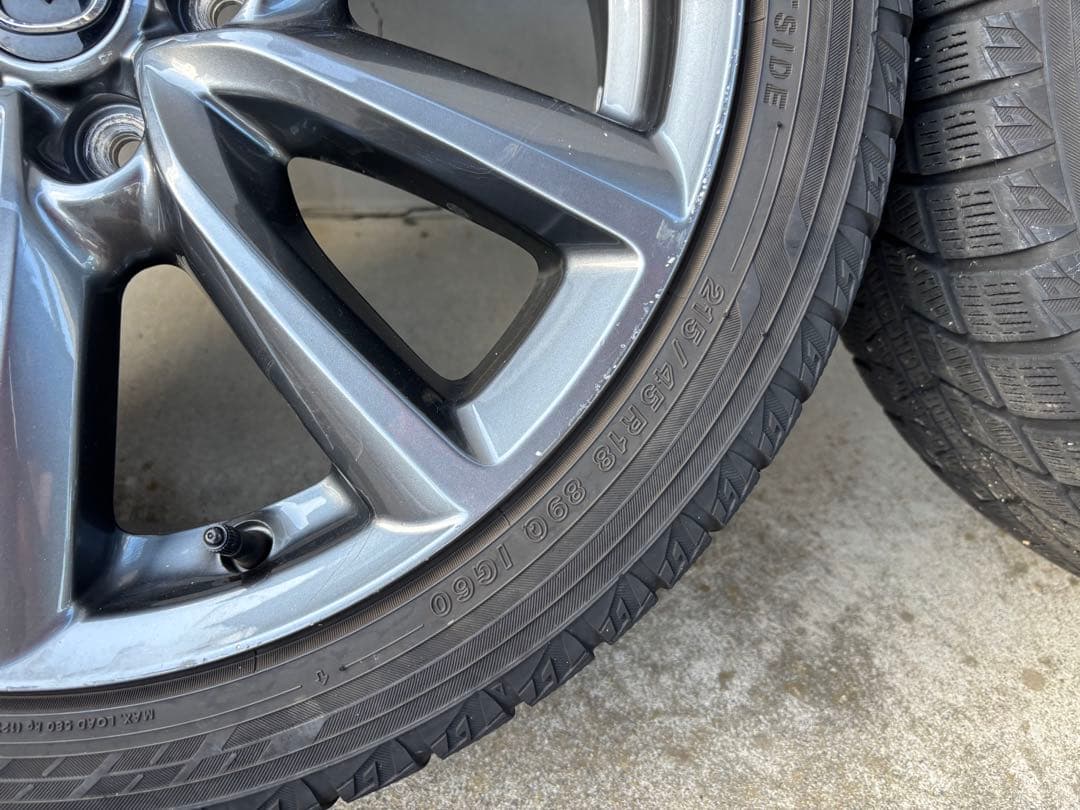 Mazda3 マツダ 18インチ 純正ホイール スタッドレスタイヤ 4本セット