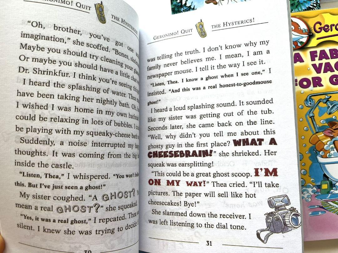 ゼニス新作モデル Stilton絵本10冊 Geronimo 全冊音源 新品 マイヤペン対応 絵本・児童書