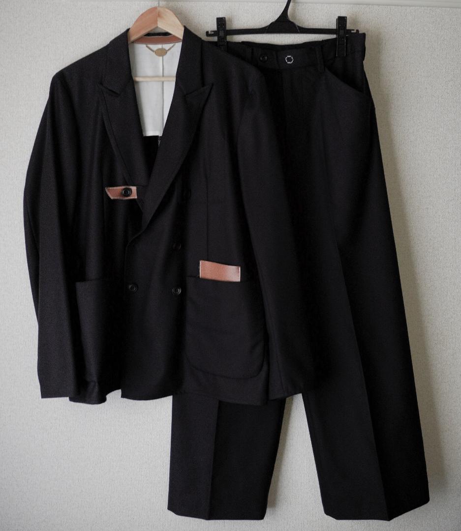 sunsea 20aw N.M THICKENED セットアップ ブラック