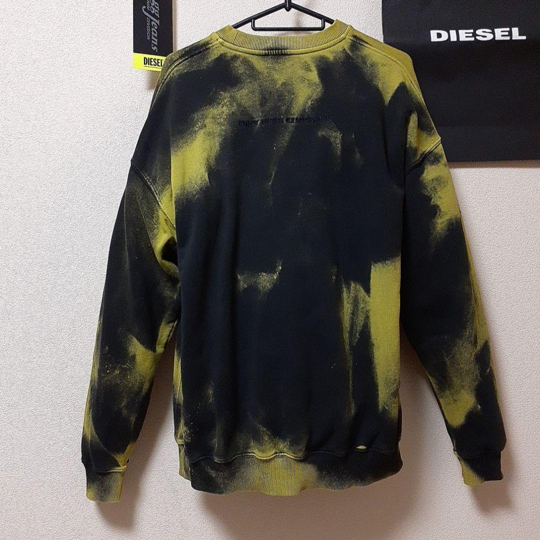 DIESEL■S-MART-RIBプルオーバースウェットトレーナー■ディーゼルS