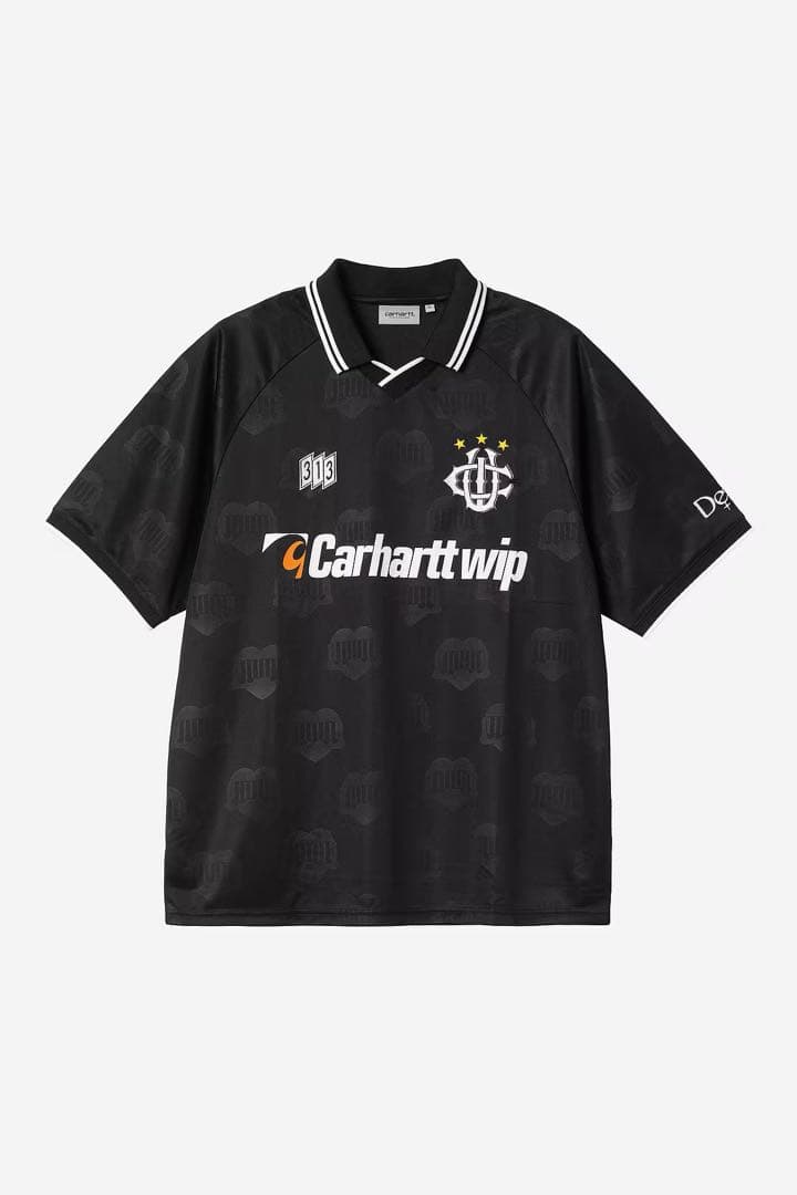 carharttwip FootballTShirt 黒S