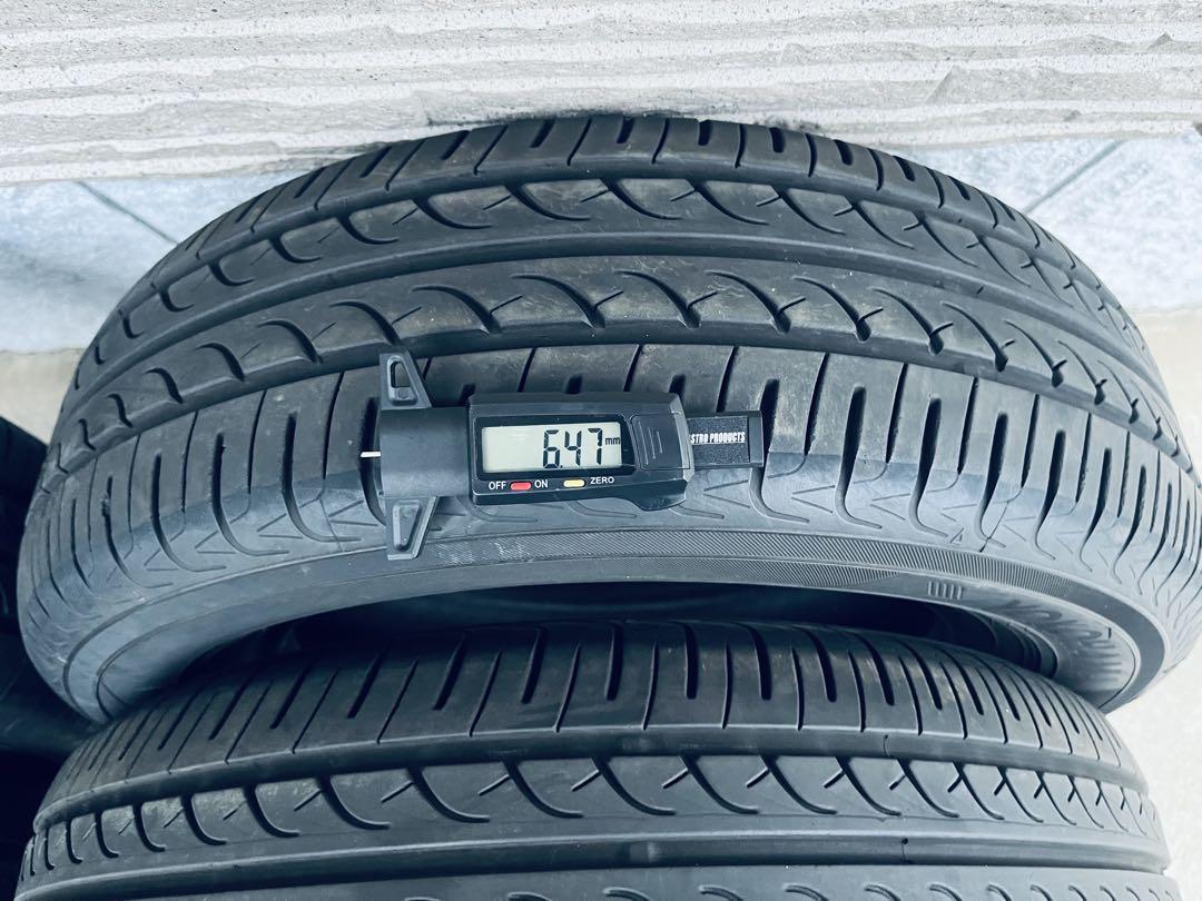 【送料込】バリ溝 185/65R14 ヨコハマ ブルーアース 2018年製