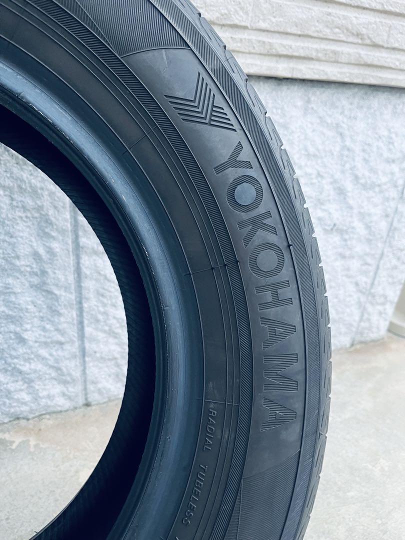 【送料込】バリ溝 185/65R14 ヨコハマ ブルーアース 2018年製