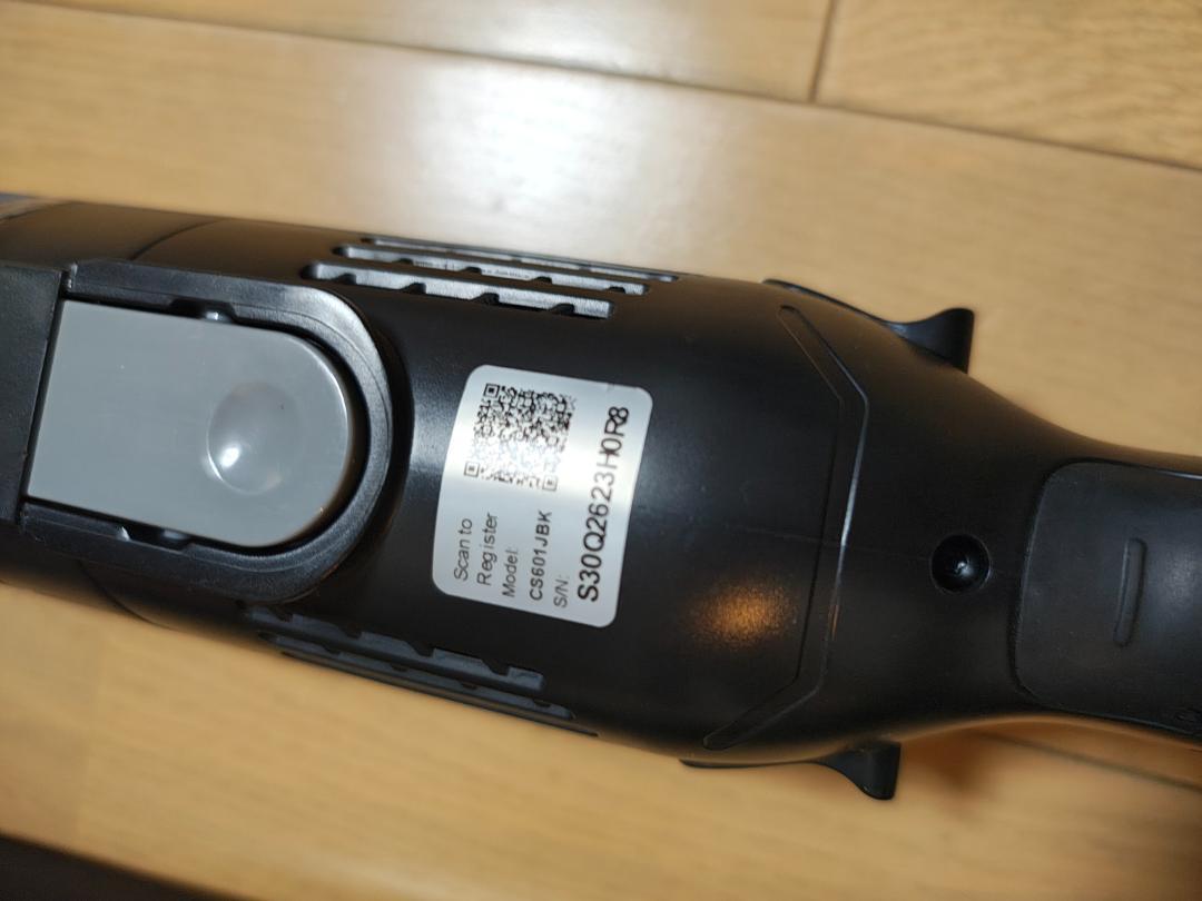 シャーク★コードレスクリーナー★CS601JBK★バッテリー新品と同等★1