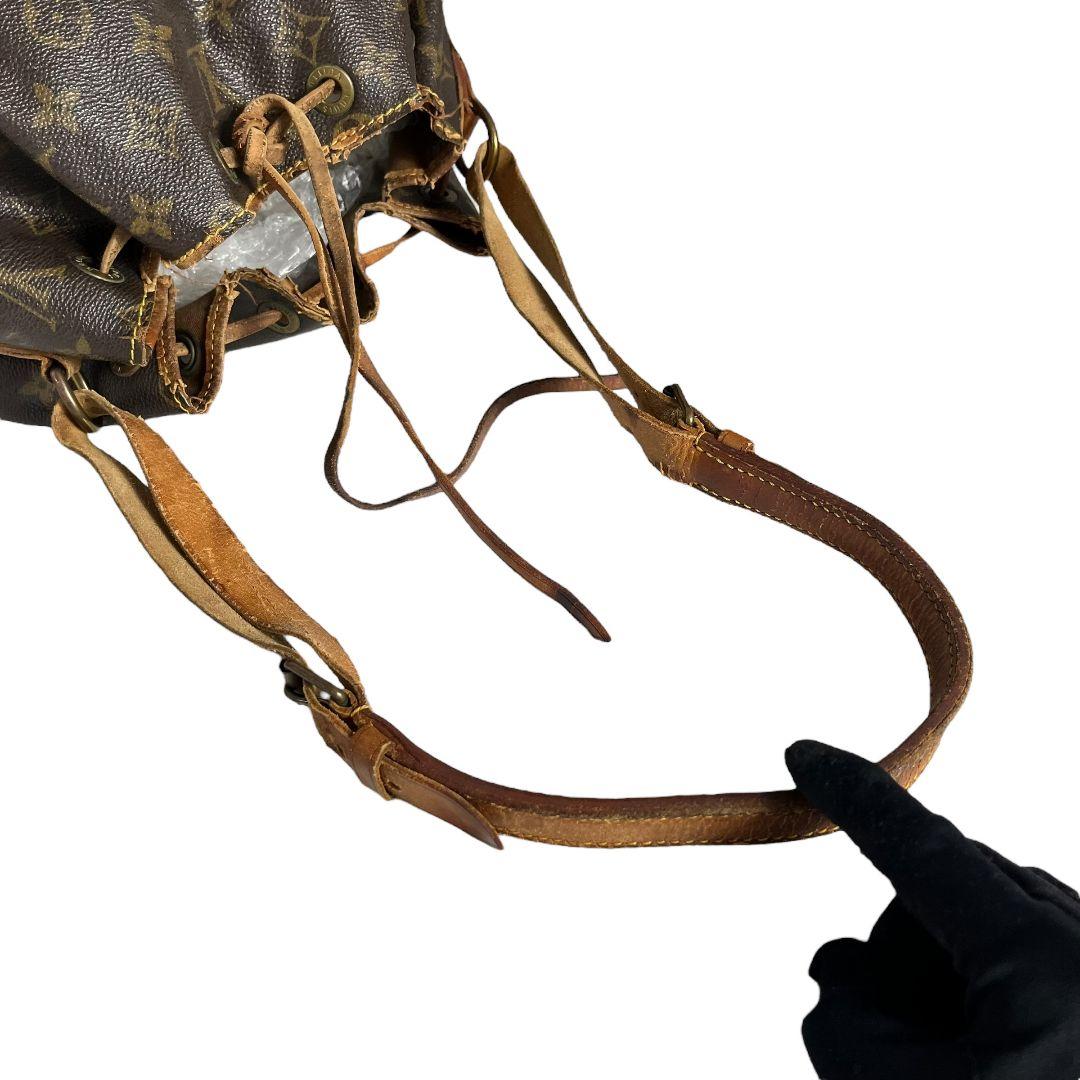 正規品☆ルイヴィトン　モノグラム　プチノエ　ショルダーバッグ　ハンドバッグ　茶色