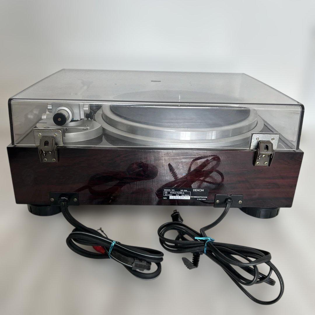 【美品】DENON レコードプレーヤー DP-59L
