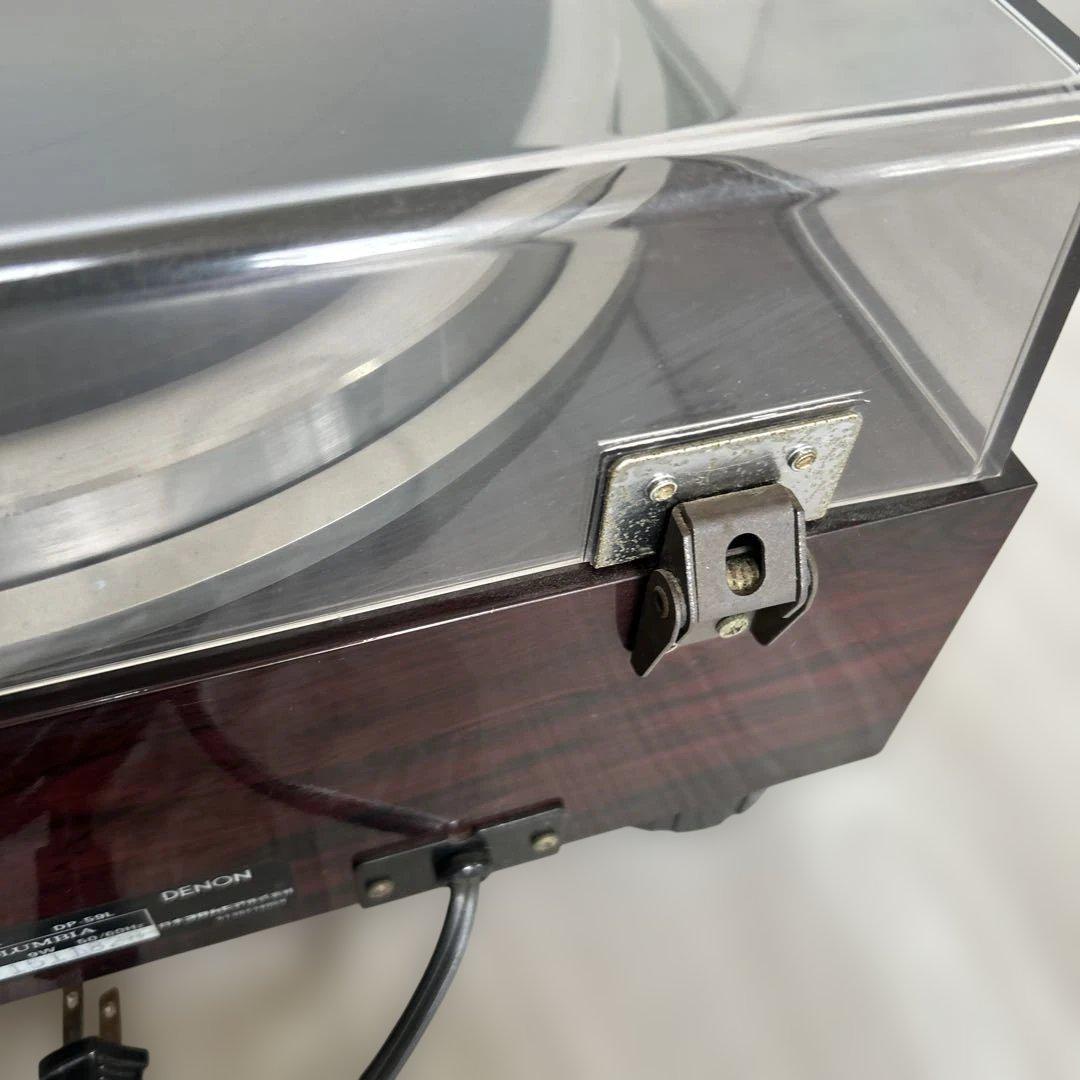 【美品】DENON レコードプレーヤー DP-59L