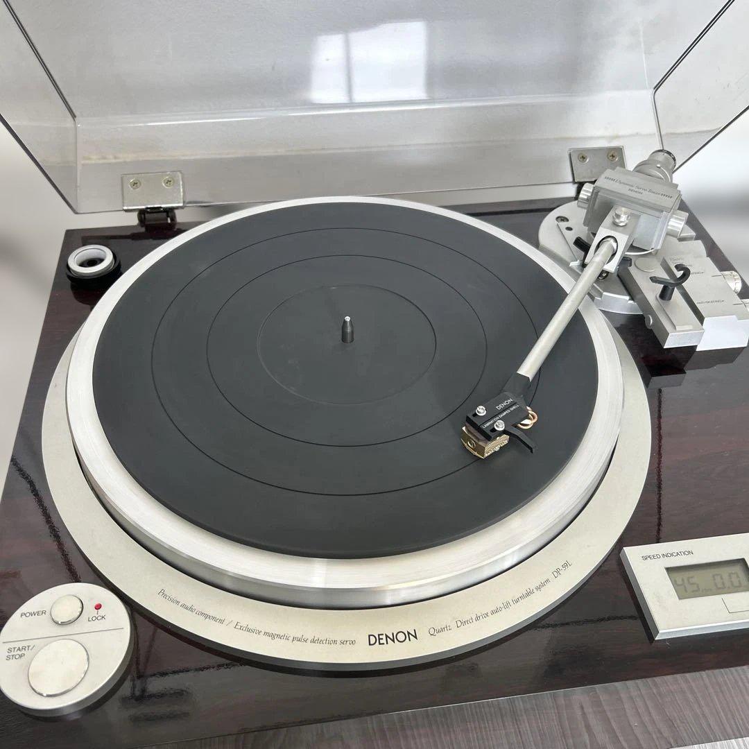 【美品】DENON レコードプレーヤー DP-59L