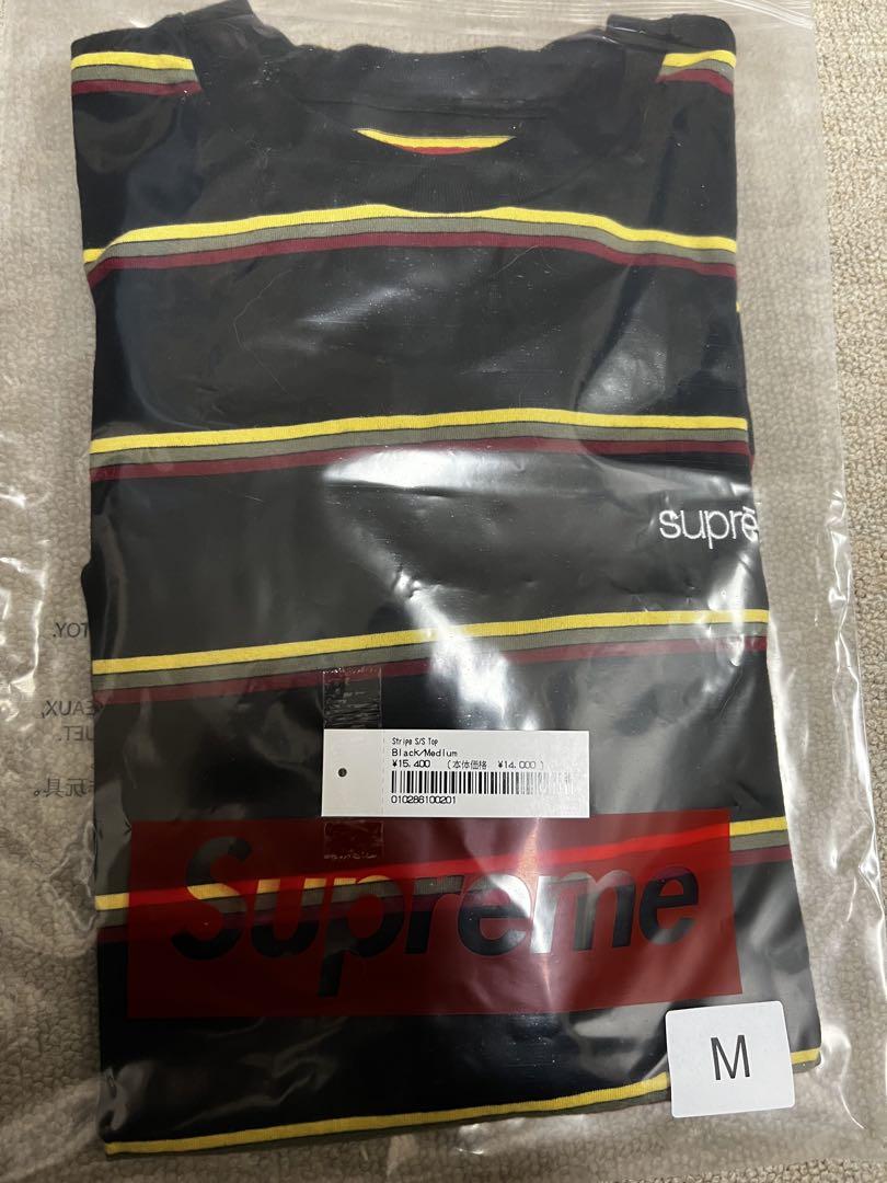 supreme Stripe S/S Top Mサイズ