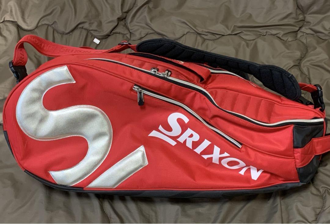 12本収納可能　Srixonテニスラケットバッグ