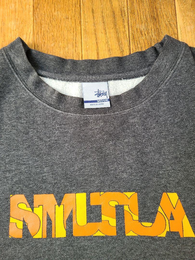 00年代　銀タグ　STUSSY　ステューシー　　スウェット　四大都市　Mサイズ