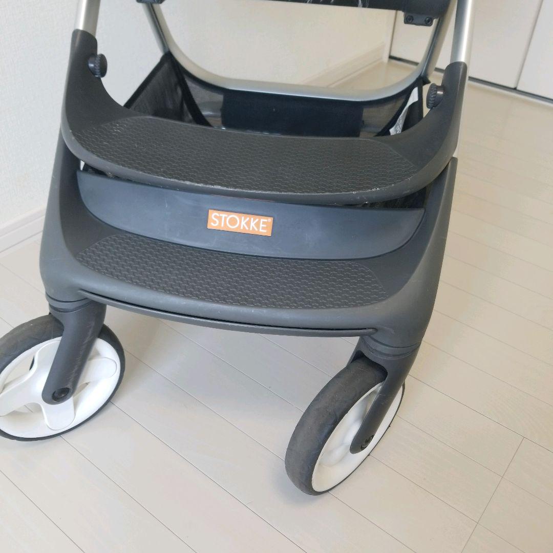 ストッケ　STOKKE スクート　ベビーカー　グレー　ソフトバック付き