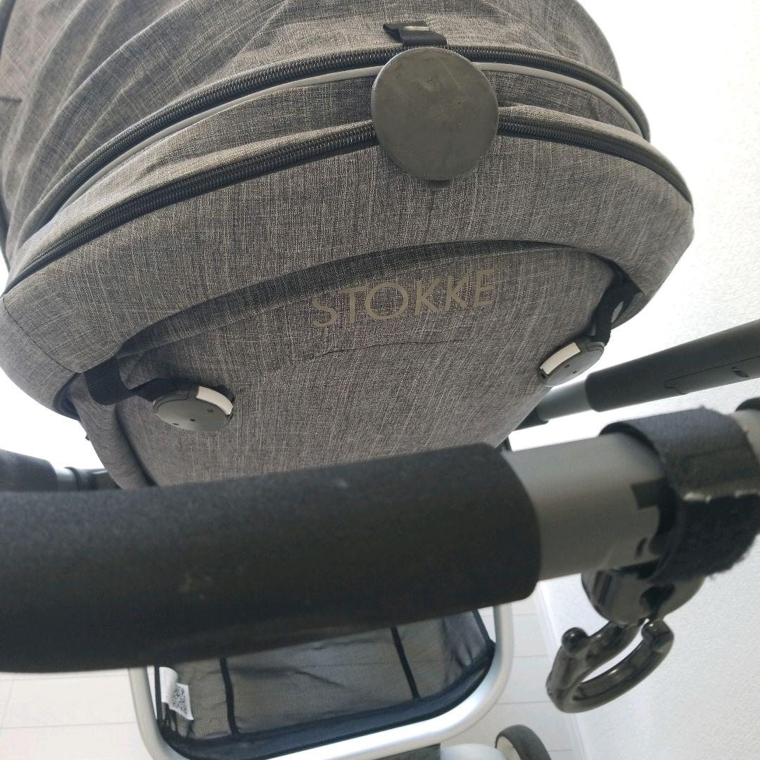 ストッケ　STOKKE スクート　ベビーカー　グレー　ソフトバック付き