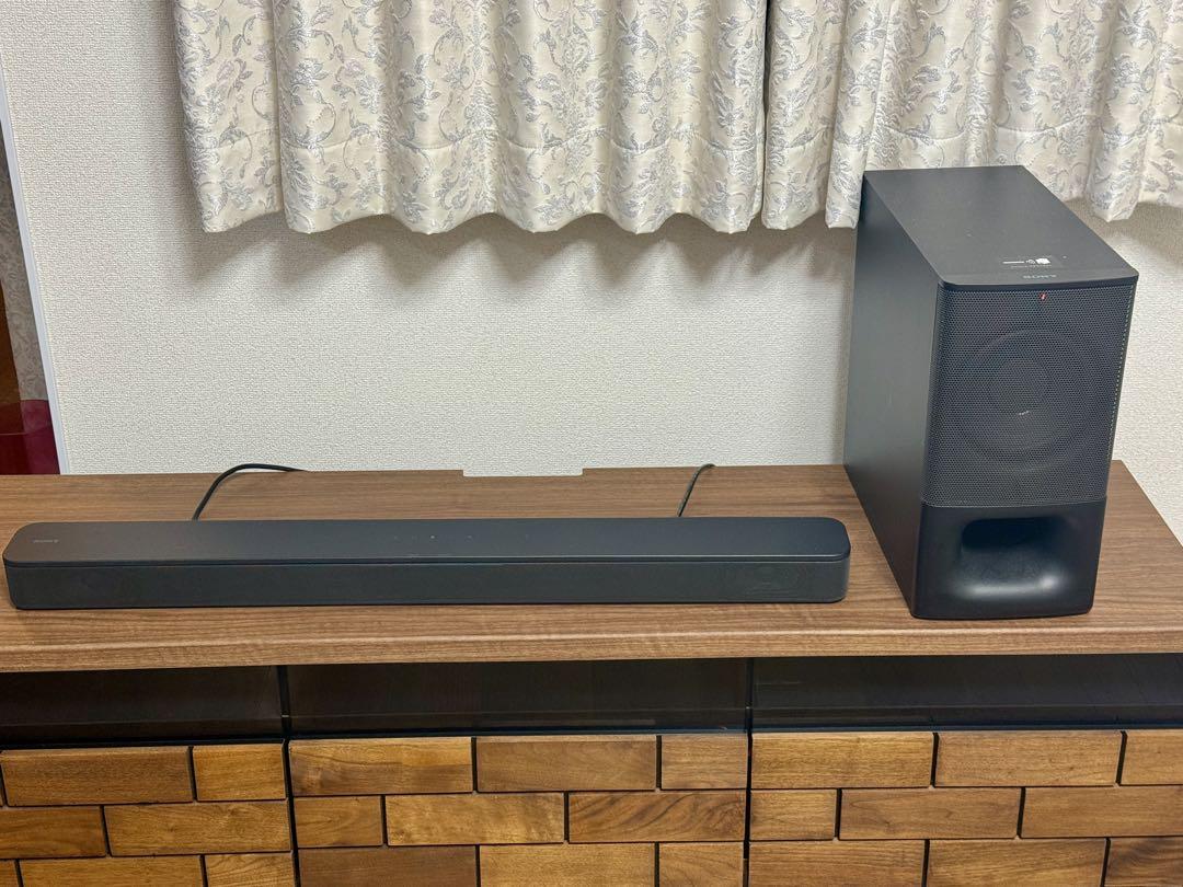 【美品】SONY サウンドバー＆サブウーファーセット｜迫力の映画音響✨