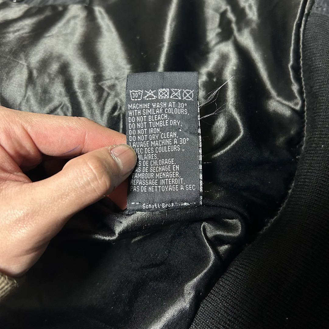 SCHOTT BROS INC 上野商会　MA-1 アメリカンカレッジ