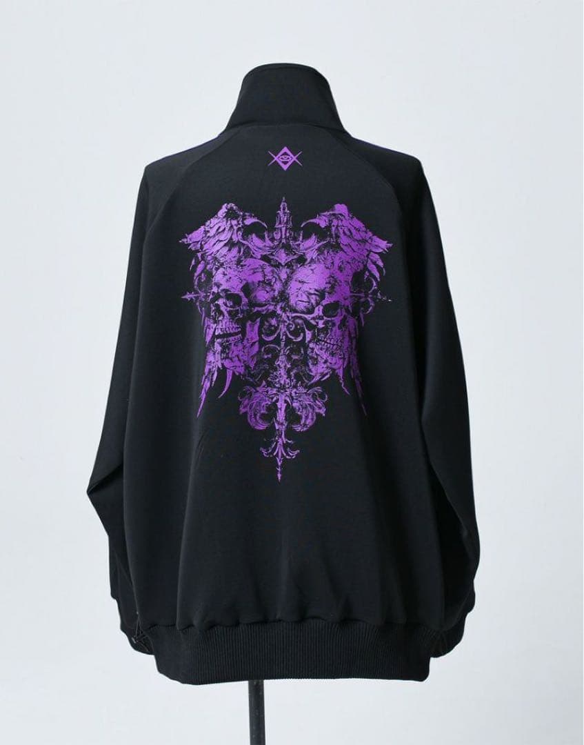 REFLEM レフレム バックプリントトラックジャケット パープルFREE SIZE・REFLEM