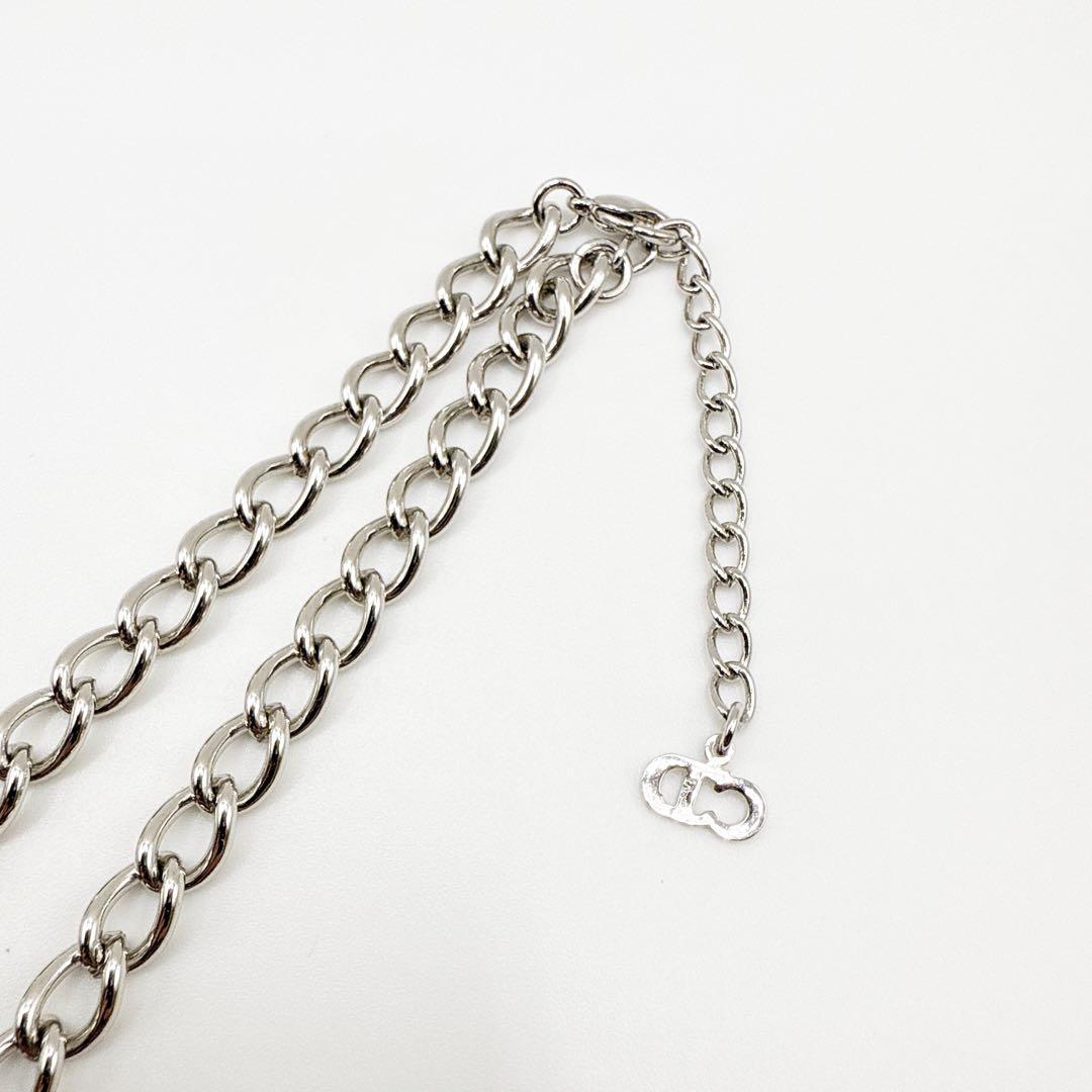 2576-2 極美品✨ Dior ネックレス CD ロゴ 希少 刻印 - メルカリ