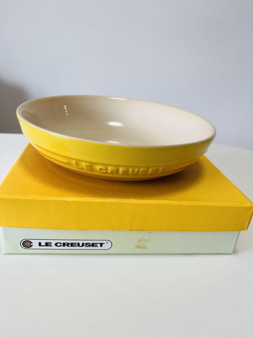 LE CREUSET ラウンドディッシュ20cmイエロー