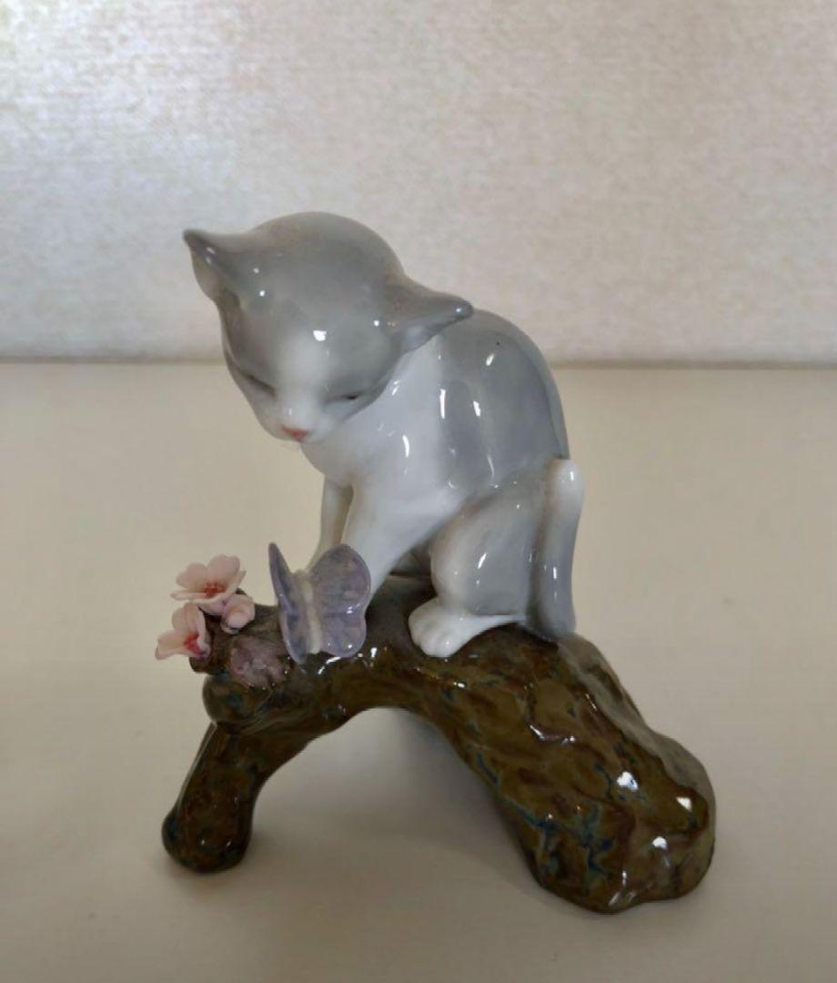 リヤドロ LIADRO No.8382 桜の咲く頃-仔猫フィギュリン