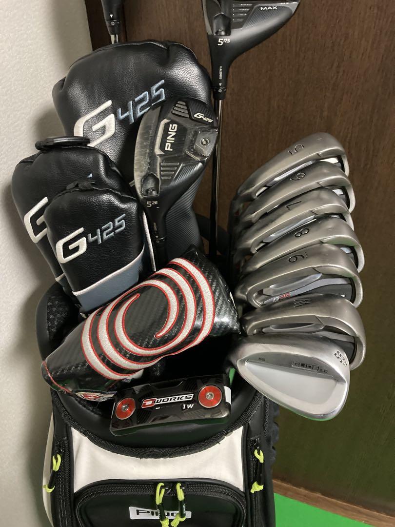 ‼️PING G425 G25 レフティ ゴルフクラブ 11本セット S‼️