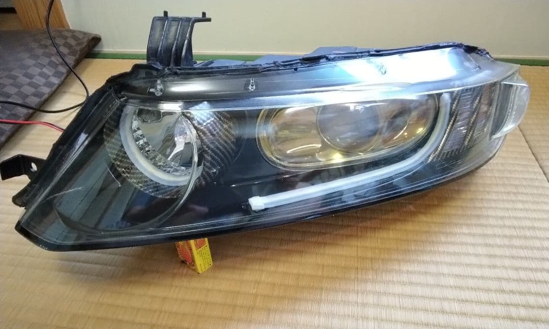 オデッセイ　後期　RB1　追加イルミ　ヘッドライト　ブルーアイ