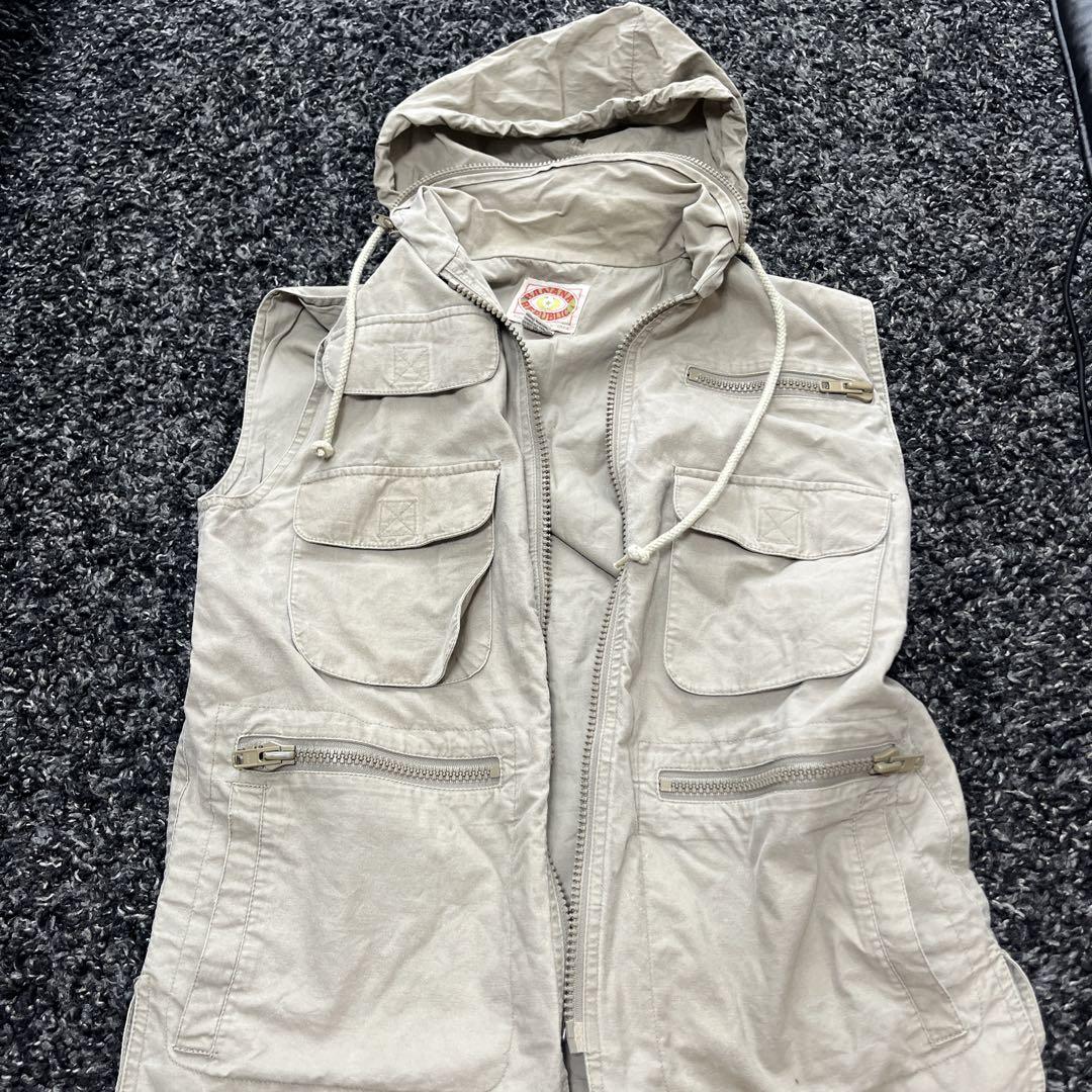 BANANA REPUBLIC フィッシングベスト サイズS