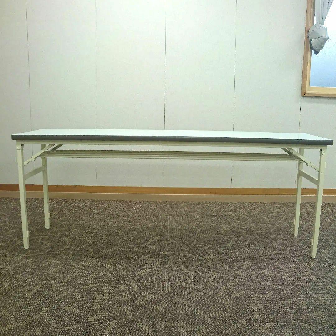 【送料込み】棚付きテーブル　180cm 　1台